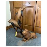 Billings Hand Carved Sculptures