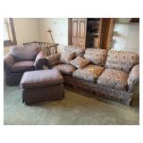 Upholstered Couch & American of High Point Chair