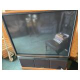 50 inch Hitachi Ultravision TV, DVD Player