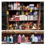 Paints, Stains, Oil, Grease