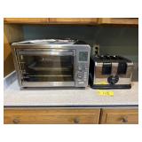 Emeril Air Fryer 360XL and GE 4 Toast Toaster