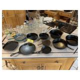Cast Iron Pans + Dutch Oven
