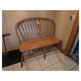 Wooden Oak Bench