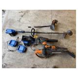 Kobalt and Worx Blowers, Weed Trimmer