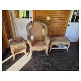 3Pc. Wicker Furniture