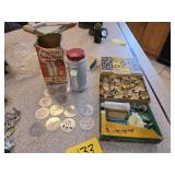 Vintage Cookie Cutters and Decorator Set