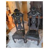 2 - 19th Century Renaissance Chairs