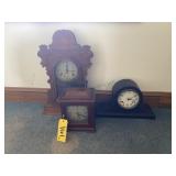 3 Mantle Clocks