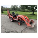 2010 Kubota BX25D Tractor w/ Backhoe