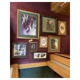 8 Framed Pictures