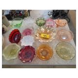 Carnival and Opalescent Glassware