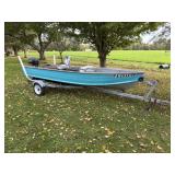 Load Rite Boat trailer and 14ft Sta