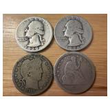4 - Silver Quarters