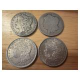 4 - Silver Morgan Dollar