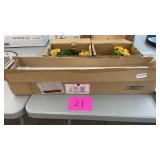 PICTURE LEDGE & FAUX FLOWERS PICTURE LEDGE & FAUX FLOWERS