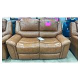 ABBYSON LIVING LEATHER RECLINING LOVESEAT ABBYSON LIVING LEATHER RECLINING LOVESEAT