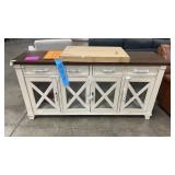 NEW LIVING ROOM CONSOLE - AS IS NEW LIVING ROOM CONSOLE - AS IS
