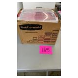 RUBBERMAID STORAGE SET RUBBERMAID STORAGE SET