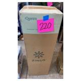 TOPPER- ZINUS QUEEN SIZE MATTRESS TOPPER TOPPER- ZINUS QUEEN SIZE MATTRESS TOPPER