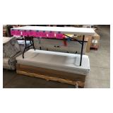 1 LIFETIME 6FT FOLDING TABLE 1 LIFETIME 6FT FOLDING TABLE