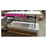 1 LIFETIME 6FT FOLDING TABLE 1 LIFETIME 6FT FOLDING TABLE