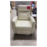 OFF WHITE POWER RECLINER