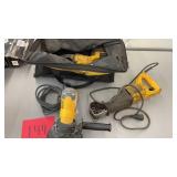 LOT OF DEWALT TOOLS