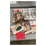 MISC LOT OF CHRISTMAS BAKING ITEMS