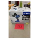 KOBALT 24V 1/2' COMPACT DRILL/DRIVER KIT