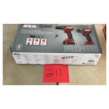 SKIL 12V DRILL DRIVER & IMPACT DRIVER KIT