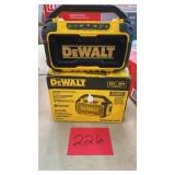 DEWALT CORDED OR CORDLESS JOBSITE SPEAKER