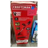 CRAFTSMAN 20V WEEDWACKER BLOWER COMBO KIT