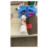 MISC LOT - FABRIC SOFTENER, RUG, SHELF LINER