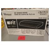 BROAN 30" RANGE HOOD - BLACK