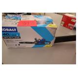 KOBALT 40V CORDLESS CHAINSAW KIT IN BOX