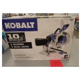 KOBALT 10' MITER SAW IN BOX