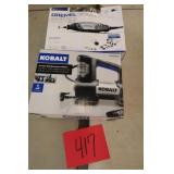 KOBALT 12V INFLATOR & DREMEL 3000