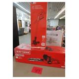 CRAFTSMAN CORDED CHAINSAW & 20V TRIMMER/EDGER