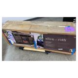 ALLEN ROTH ELECTRIC FIREPLACE MEDIA MANTEL - AS IS