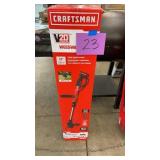 CRAFTSMAN 20V TRIMMER/EDGER IN BOX