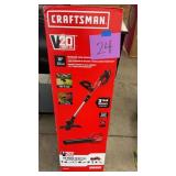CRAFTSMAN 20V WEEDWACKER/BLOWER COMBO KIT