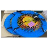2 HANGING KIDS WEB CHAIRS