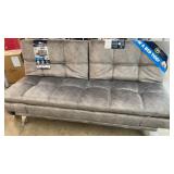 SERTA CONVERTIBLE SOFA - GREY