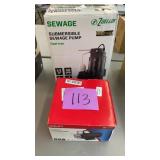 TRANSFER PUMP & SUBMERSIBLE SEWAGE PUMP