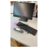 DELL 22" MONITOR W/ KEYBOARD