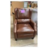 ABBYSON LIVING BROWN PUSH BACK RECLINER
