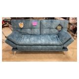 SERTA CONVERTIBLE SOFA - TEAL