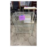 CHROME STORAGE RACK