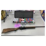 POKER CHIPS W/ CASE & BB GUN