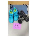 2 SHOES - 1 LAP TOP BAG